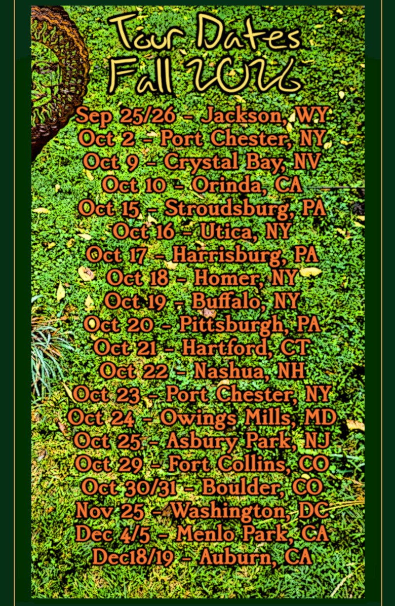 Fall Tour Dates 2026